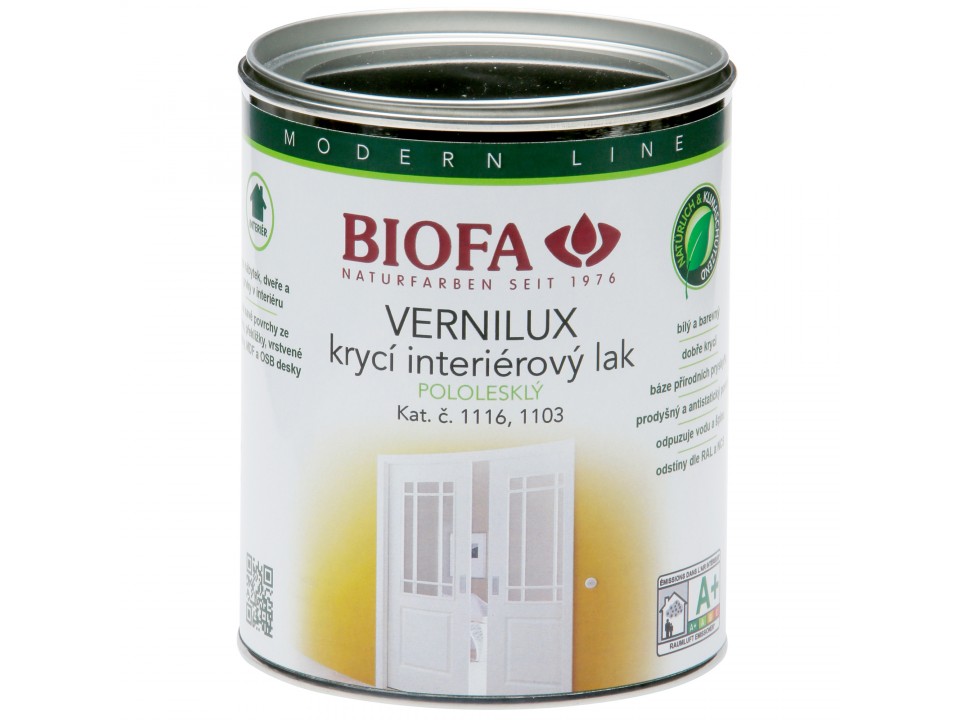 Hlavní obrázek produktu 1116 Vernilux pololesk (Odstín: bílá, Velikost balení: 375 ml)